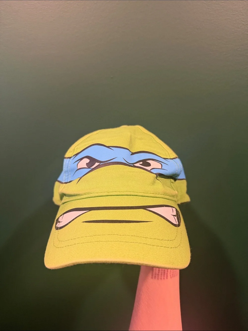 Kids Green Ninja Turtle SnapBack Cap
